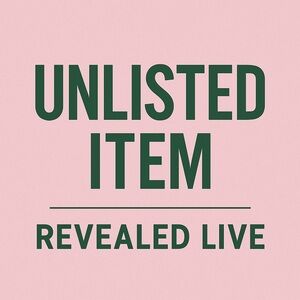 (5)UNLISTED ITEM — REVEALED LIVE 🔥✨ (Lex Lux Vault Show Exclusive!)
